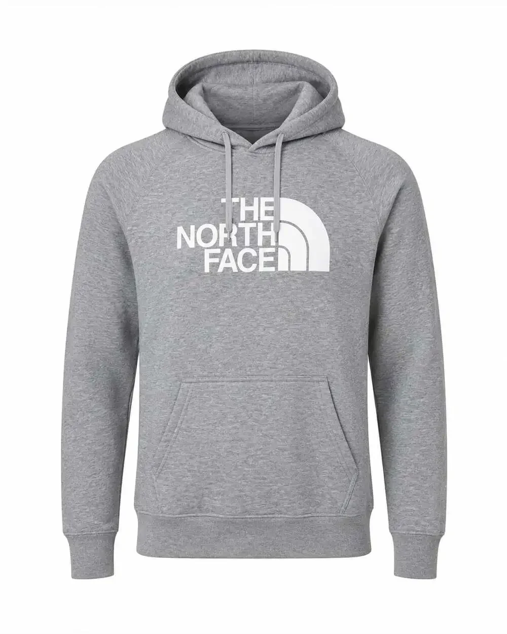 The North Face Half Dome Hoodie Men’s XL Gray Heather Pullover Logo Fleece